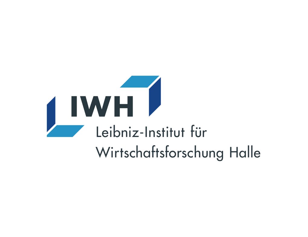 Logo: Leibniz-Institut für Wirtschaftsforschung Halle (IWH)
